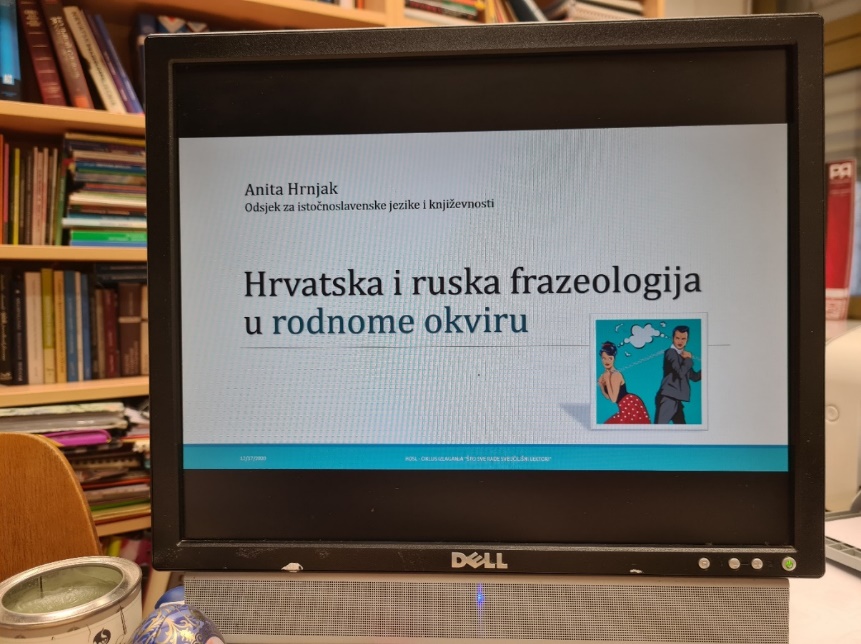 dr. sc. Anita Hrnjak: Hrvatska i ruska frazeologija u rodnome okviru